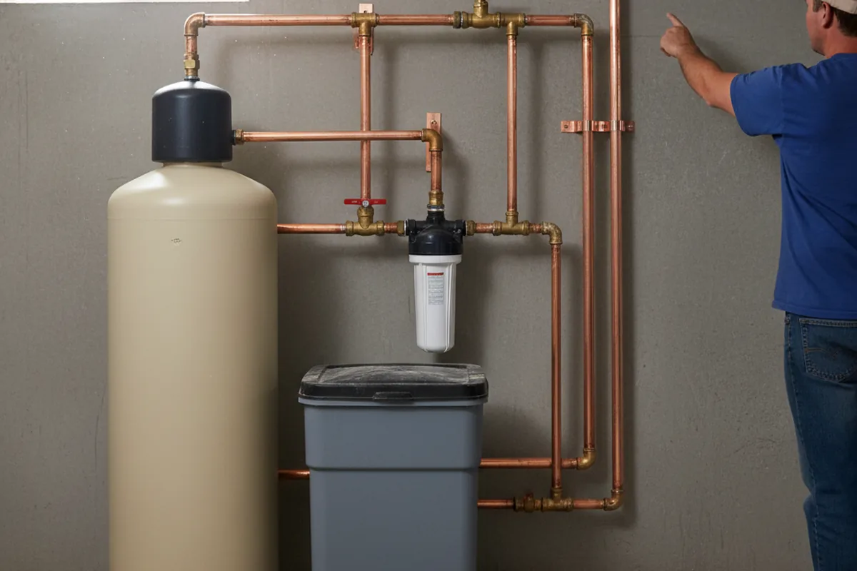 Whole-house water treatment system installed in Scandia
